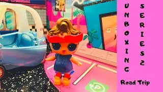 UnBoxing Series 2 📦 Can Do Baby 💪 Lol Surprise Doll Furniture Series 2-3 Playset Road Trip visits