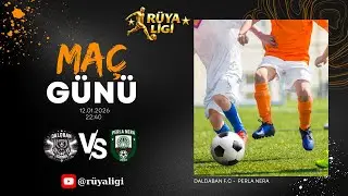 DALDABAN F.C - PERLA NERA  Karşılaşması CANLI