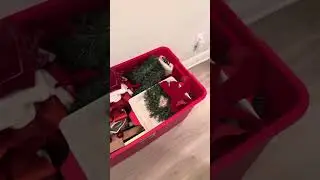 Taking down Christmas decorations 🌲