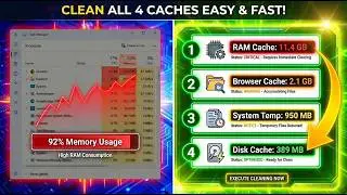 Make Windows 11 Faster in Minutes (Full Cache Cleanup)