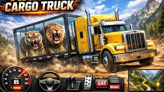 Animal Cargo Truck Simulator 3D | Jungle Offroad Animal Transport | Android Gameplay