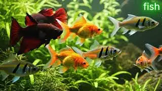HAPPY NEW YEAR 2026 Golden Arowana Swimming in a Luxury Aquascape 4K Relaxing Aquarium 9