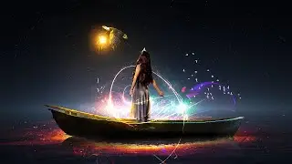 Fire Land Fantasy Photoshop Manipulation