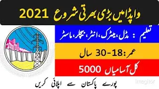 Wapda Fesco Jobs 2021 || Apply Online || Latest Jobs 2021