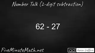 Number Talk #1 (2-digit subtraction)