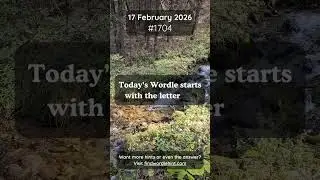 Wordle Hint (17-02-26)