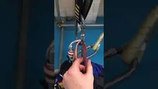 Rope access level 3- rescue from short link connection.