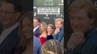 POV: Julianne Moore and Sydney Sweeney just waved at you at the Echo Valley premiere 👋🏽