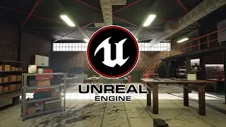 Unreal Engine Garage l 3D Garage l Unreal Engine Portfolio l Unreal Engine Lighting