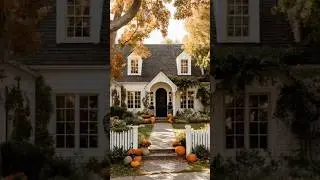Dreamy Cottage, Cozy Cottage, Dreamy Rural Homes, Beautiful House Tour, an Autumn Romantic Ambience