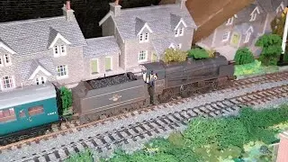 Southern Region DCC-sound locos on my OO gauge layout.