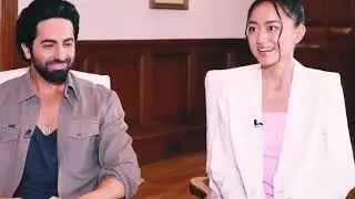Anek Movie Actress Andrea Kevichusa try to Speaking Hindi Cute Way! ayushmann khurrana। Anek Movie