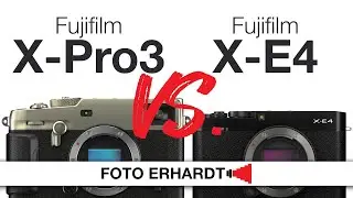 Versus: Fujifilm X-Pro3 vs. X-E4