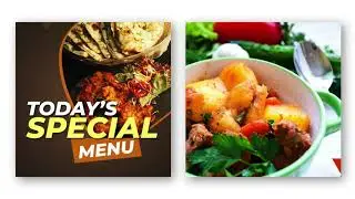 Food Promo Instagram -Video World  || After Effects Free Project Download