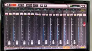 Soundcraft Ui24 - 006 - MIX SENZA COMPUTER #soundcraftui24r #soundcraftui16 #soundcraftui12 #rec