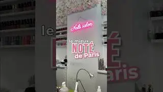 Le salon de manucure le MIEUX NOT&Eacute; de Paris💅🏼📍#nails #adresseparis
