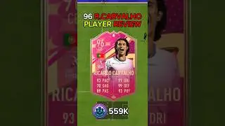 96 futties CARVALHO player review fifa 23 #shorts #short #fifa23 #fifa