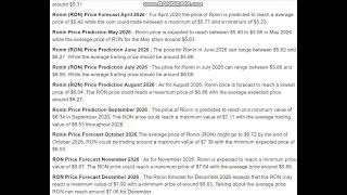 Ronin (RON) Price Prediction    2026  -   Ronin (RON) Price Prediction