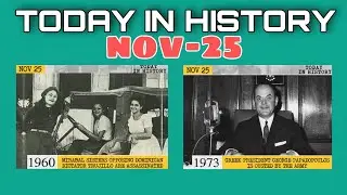 TODAY IN HISTORY I NOV-25 I ON THIS DAY IN HISTORY
