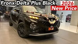 New Fronx Delta Plus Black 2026 Price 🔥l Offers -Review l #maruticars 