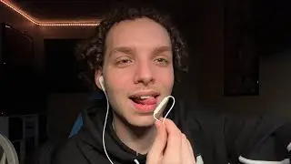 ASMR Mouth Sounds Tingles!!☁️🤫( Apple Mic, Inaudible Whispering, UpClose)