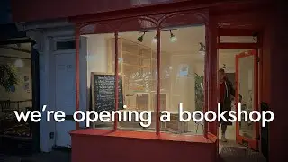 HUGE NEWS! We're opening a BOOKSHOP!