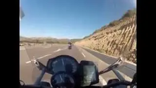 La Balade du dimanche (Moto BMW R1200R corse desert des agriates gopro Hero2)