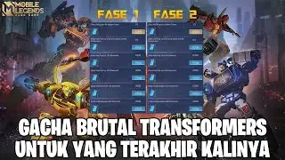 GACHA BRUTAL TRANSFORMERS UNTUK YANG TERAKHIR KALI MENGGUNAKAN 35 PASS DARI FASE 1&2