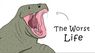 Why it Sucks to Be Born as a Komodo Dragon || part-1 @Dinzo.1