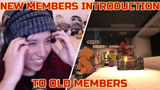 NEW QSMP Members introduce themselves to OLD QSMP Members on QSMP Minecraft