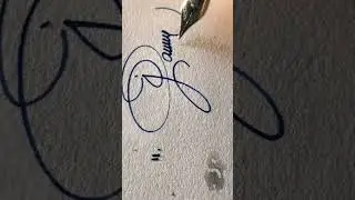 How To Sign The Letter I?? #signature #signfabrication #art #lifeisbutadream #signdreamers #signart