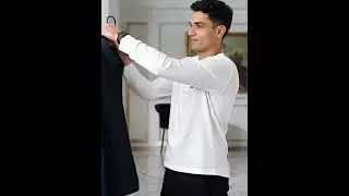 Minimalist Design Men's Executive Quilted Jackets Autumn Winter Silk Polyester Blended Padded Basic