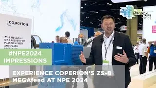 NPE 2024 | Coperion's ZS-B MEGAfeed at NPE