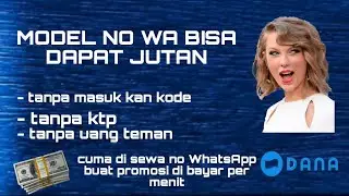 modal no WhatsApp bisa dapat jutan 🤑 (sewa wa) #sewawa #saldogratis