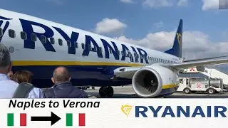 TRIP REPORT | Ryanair B737-800 | Naples ✈ Verona