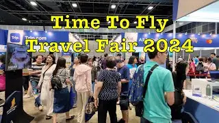 Time To Fly 2024 Travel fair at Suntec #singapore #travelfair #gooddeals #fair #walkthrough
