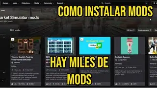 ¡INSTALA MODS en Supermarket Simulator, Añade licencias, funciones nuevas y más! - Tutorial