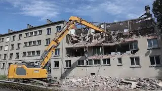 L'impressionnante démolition de l'immeuble face à la gare d'Angoulême