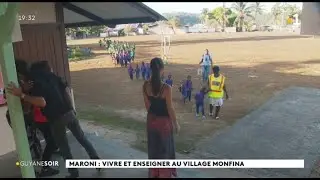 Maroni : vivre et enseigner au village Monfina