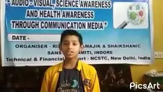 Audio visual science awareness and health awareness through communication media