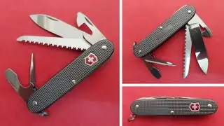 Victorinox Farmer +B Swiss Bianco Alox Swiss Army Knife