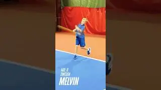 Junior Tennis Training &ndash; 8 y/o Forehand Grip & Technique! 💪🏻🎾