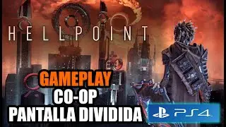 Hellpoint - Muy entretenido primer gameplay - Cooperativo pantalla dividida  - PC, PS4, XB1 y SW