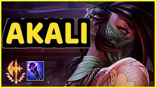 AKALI VS SION TOP GAMEPLAY GRANDMASTER I