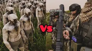 1,000,000 ZOMBIES vs 25,000 Modern Soldiers ⚔️ | UEBS 2