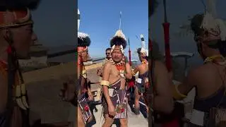 Traditional Attire of Naga Tribes #hornbillfestival2024 #nagaland #nagatribe