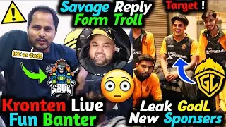 Kronten Banter Goldy Bhai🚨Final Reply Controversy⚠️Leak GodL New Big Sponser🔥💯