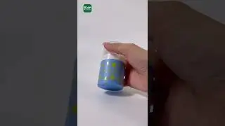 Adorable Blue Airless Bottle Function Meets Cuteness