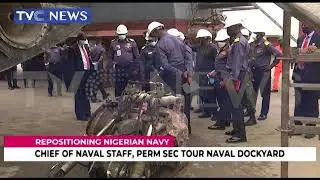 Chief Of Naval Staff, Perm Sec Tour Naval Dockyard
