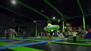 Another day in the worlds biggest trampoline park!